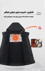 کاپشن دو پوش پلار زنانه اسنوهاک کد 79818 - Image 2