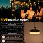 چراغ کمپینگ شارژی ریسه دار RGB مدل LL-B50 - Image 5