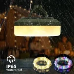 چراغ کمپینگ شارژی ریسه دار RGB مدل LL-B50 - Image 7