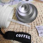 تراول ماگ استیل ضد زنگ دو حالته مدل AMSZM ظرفیت 300ml با بند COFFEE - Image 5